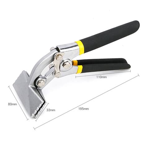 sheet metal hand bender|sheet metal hand crimping tool.